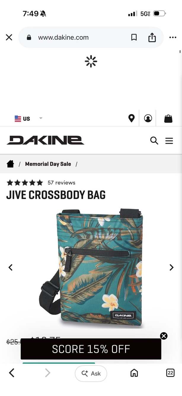 Dakine Jive Crossbody Bag